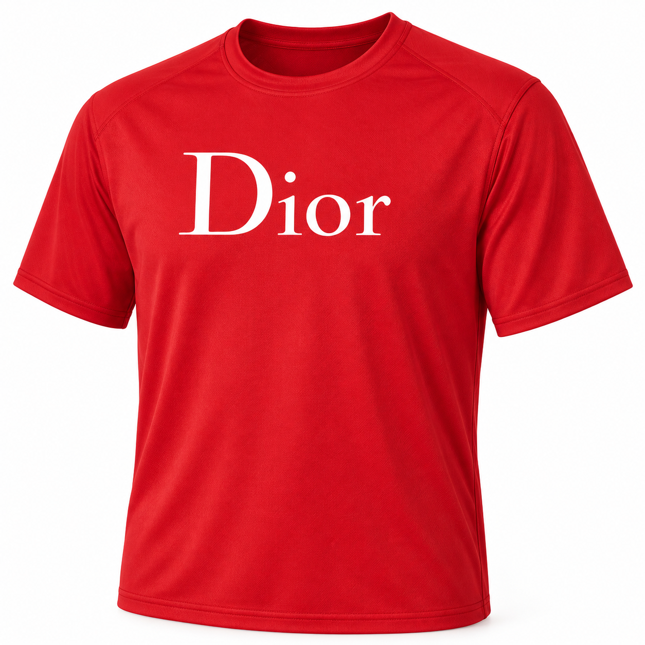 Men's Dior Performance T-Shirt in Red — detail view