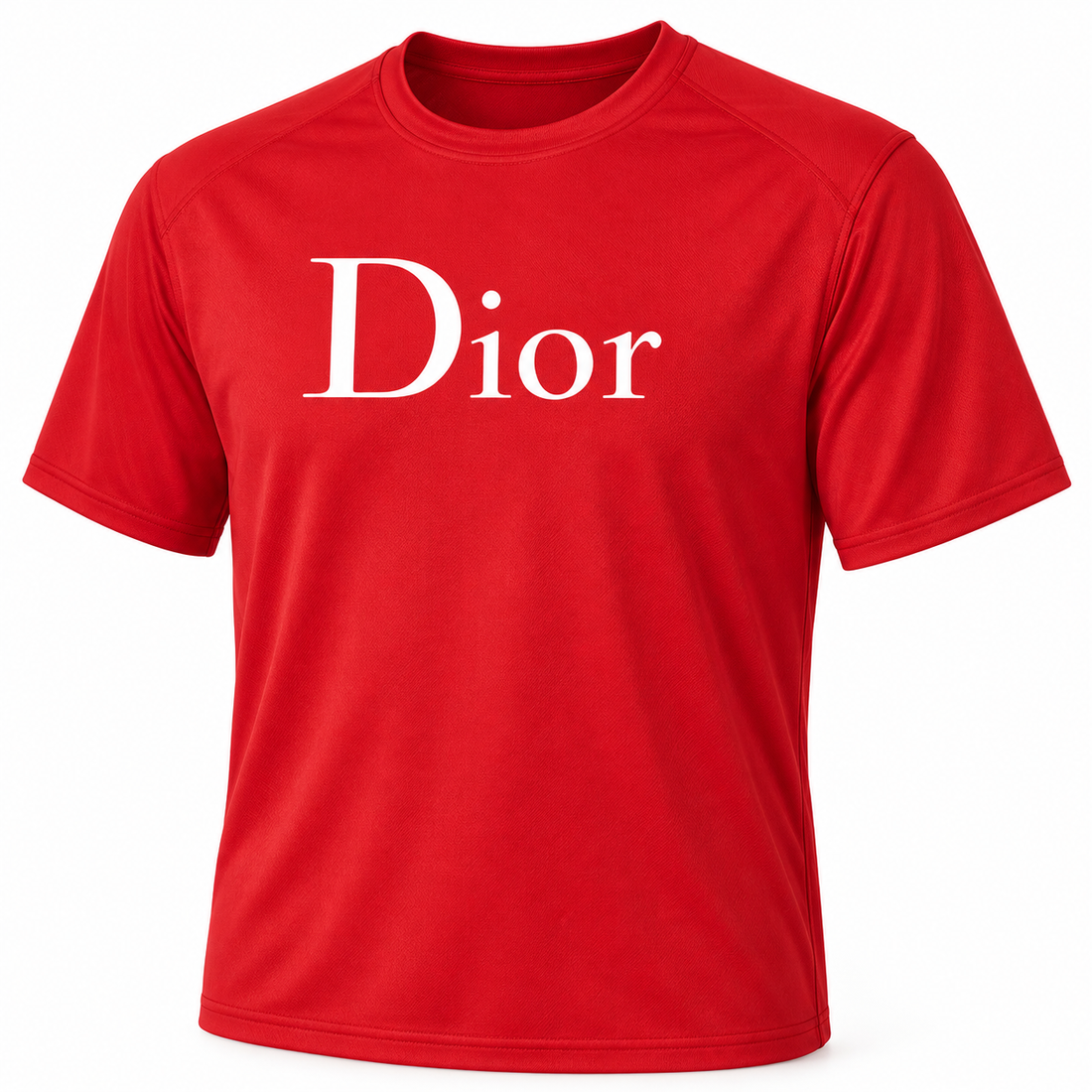 Men's Dior Performance T-Shirt in Red — detail view