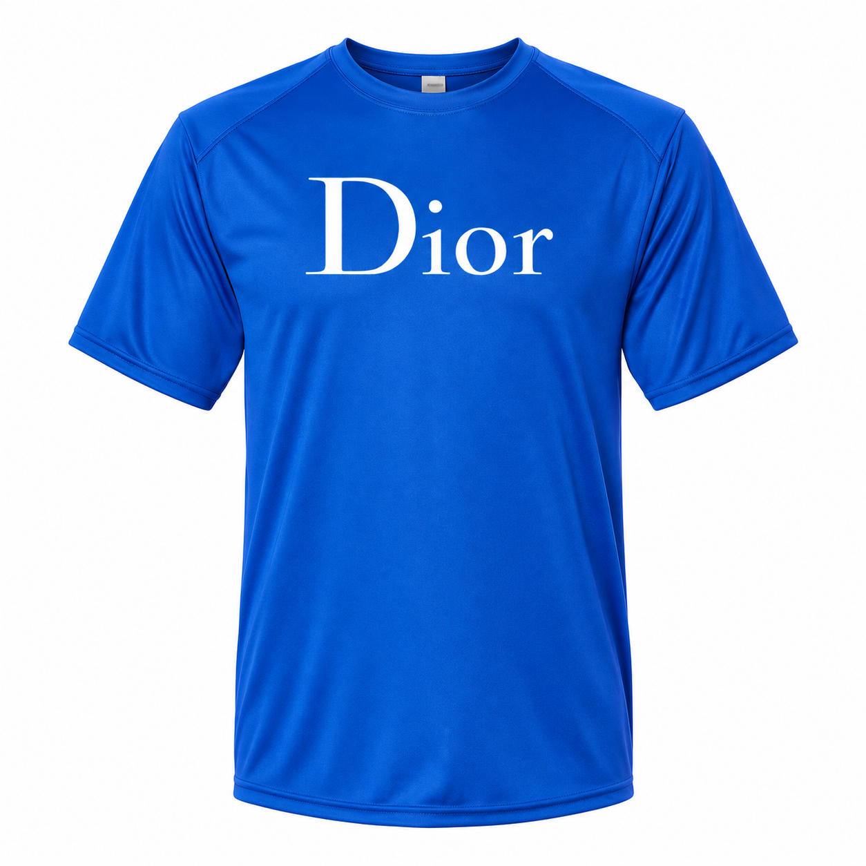 Men's Dior Performance T-Shirt in Royal Blue — hero view