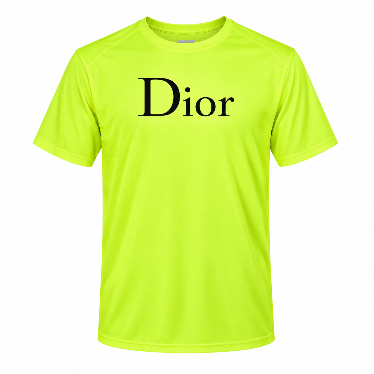 Men's Dior Performance T-Shirt in Safety Green — hero view