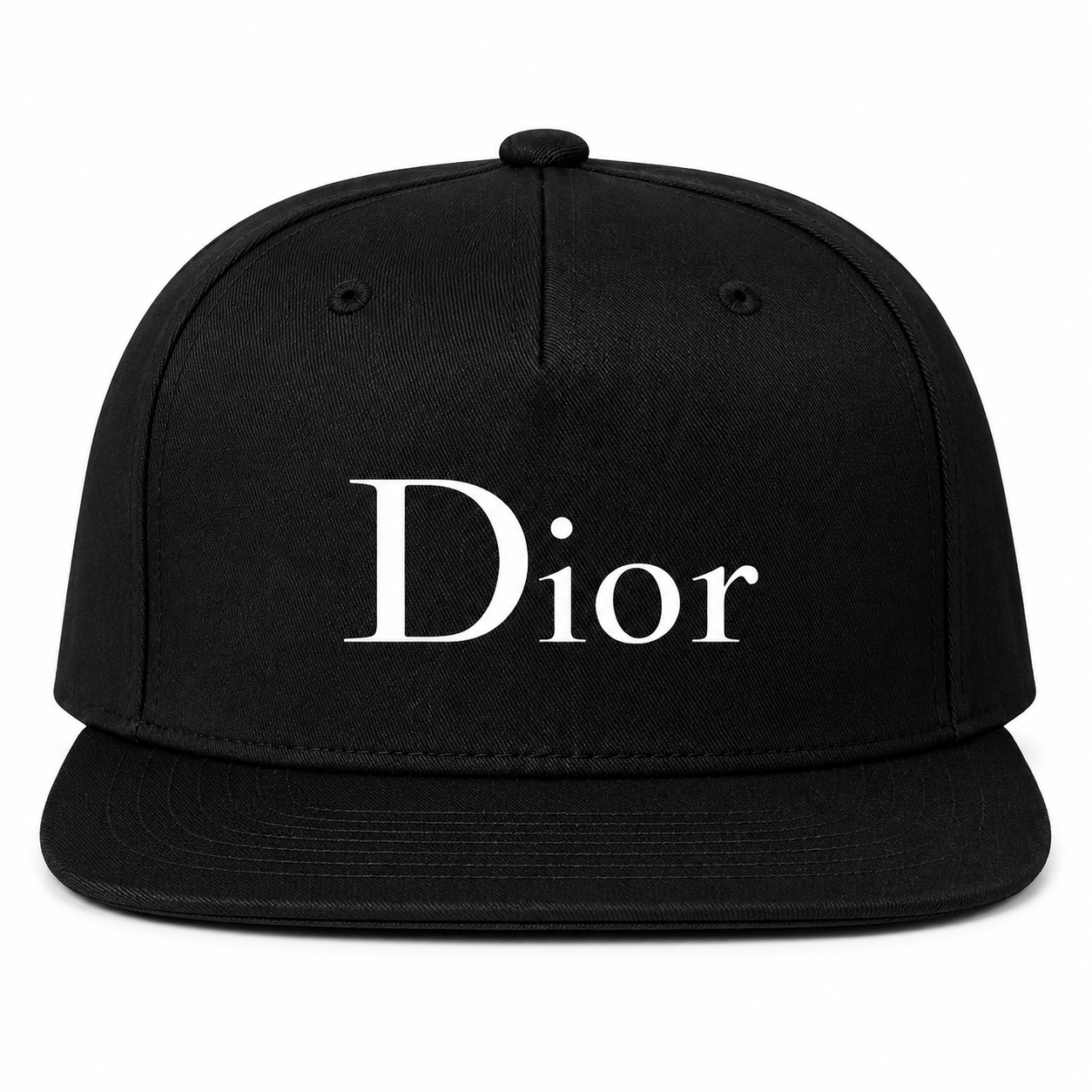 Dior Snapback Hat | Color: Black | Image 4