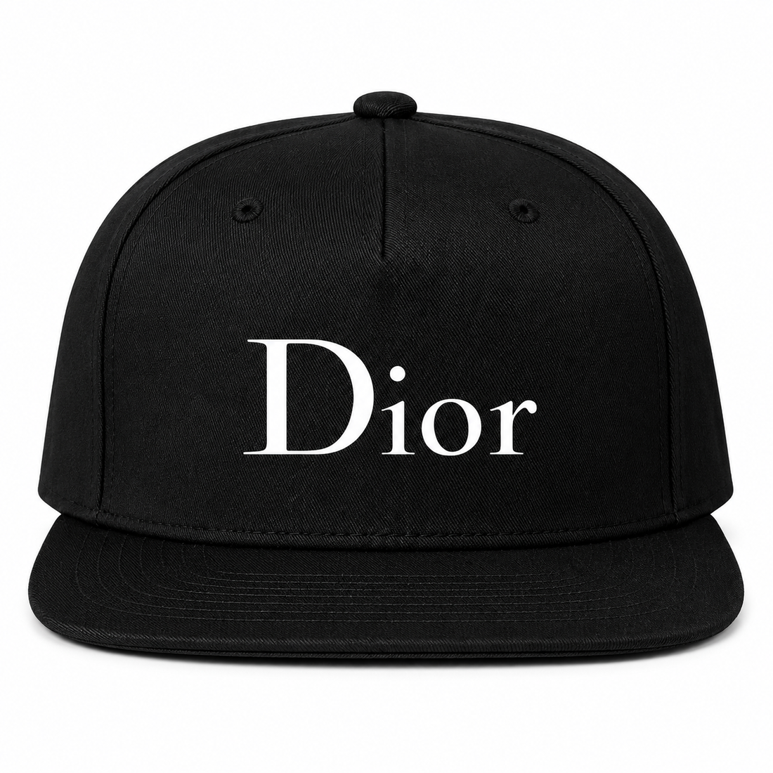 Dior Snapback Hat | Color: Black | Image 4