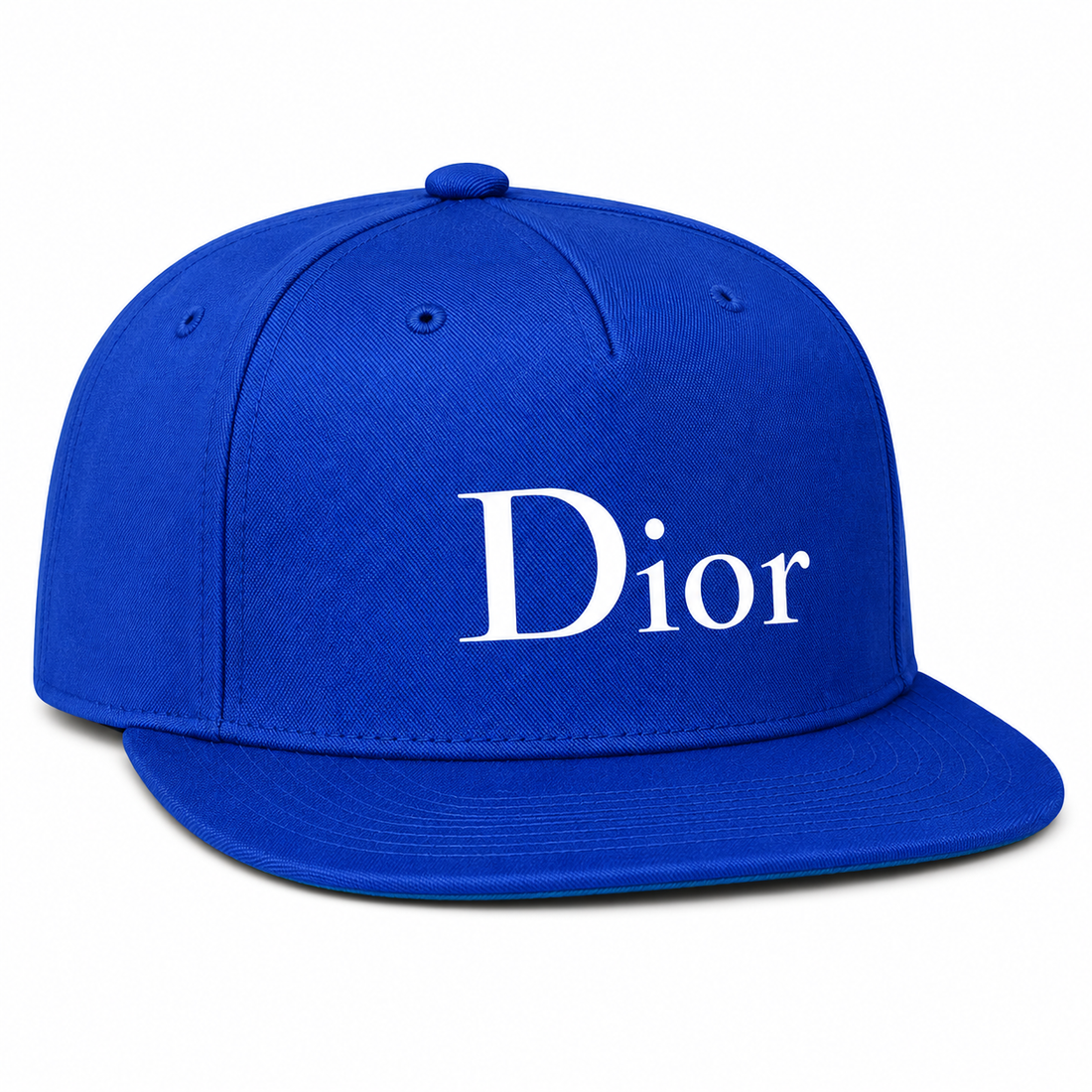 Dior Snapback Hat | Color: Blue | Image 3