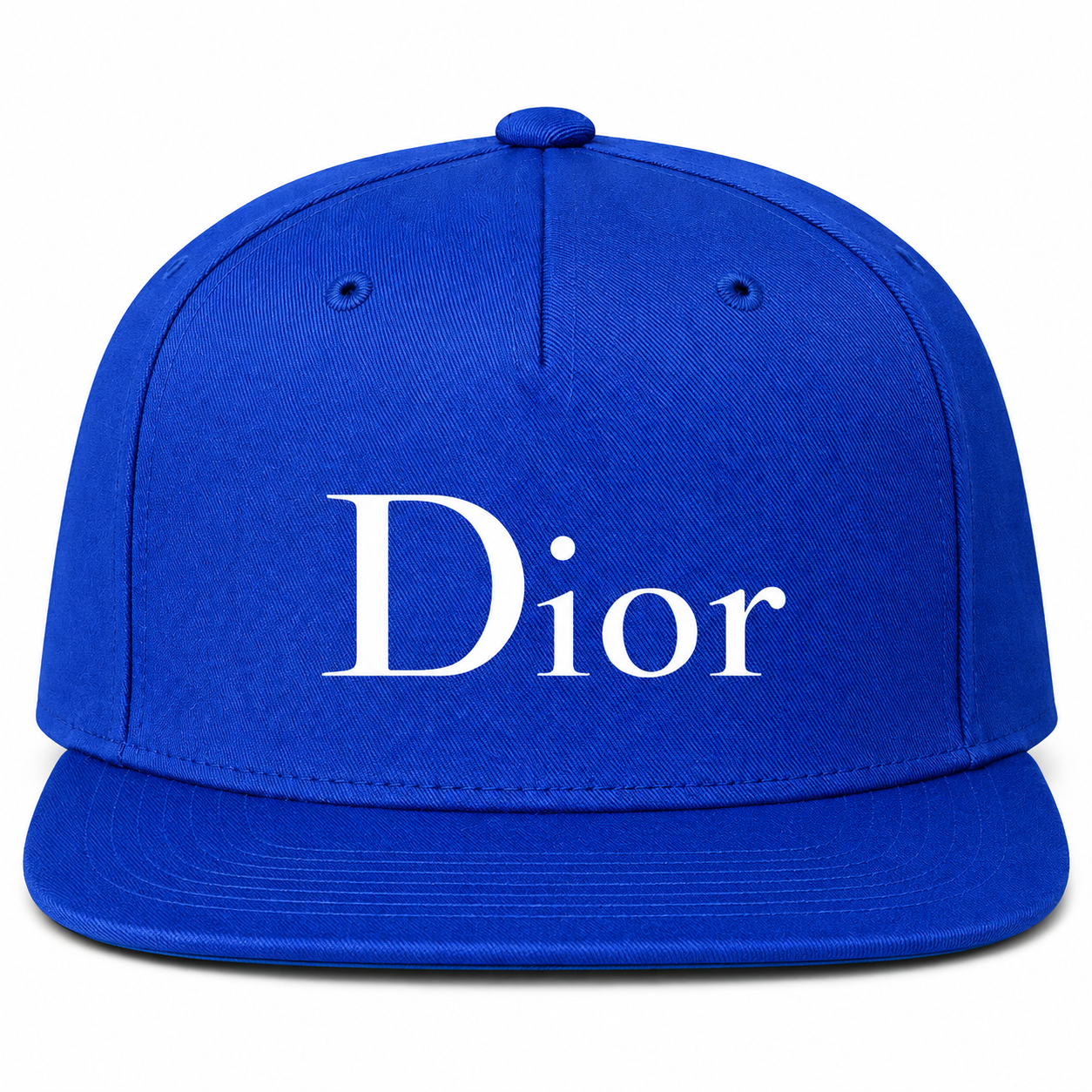 Dior Snapback Hat | Color: Blue | Image 4