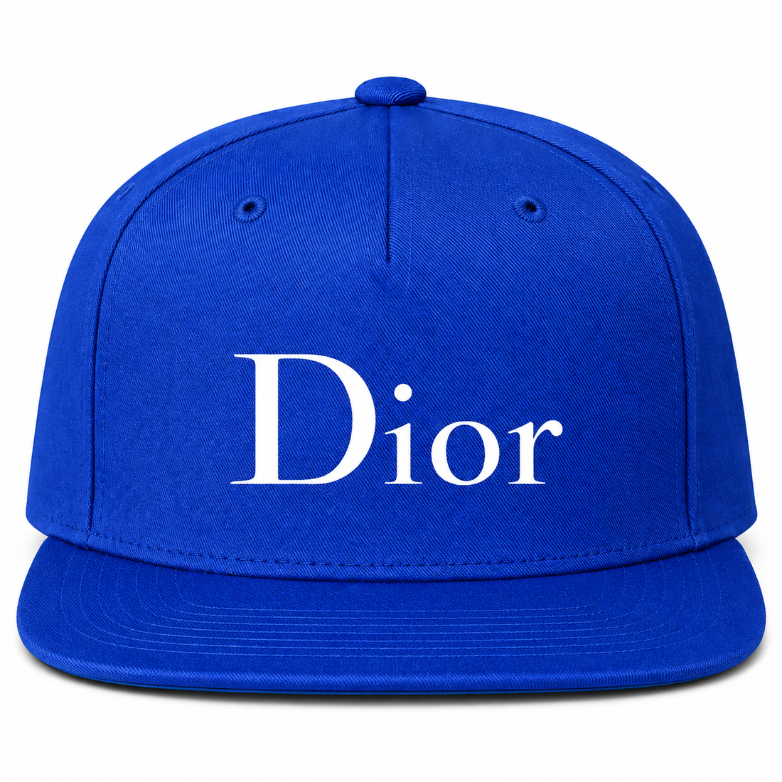Dior Snapback Hat | Color: Blue | Image 4