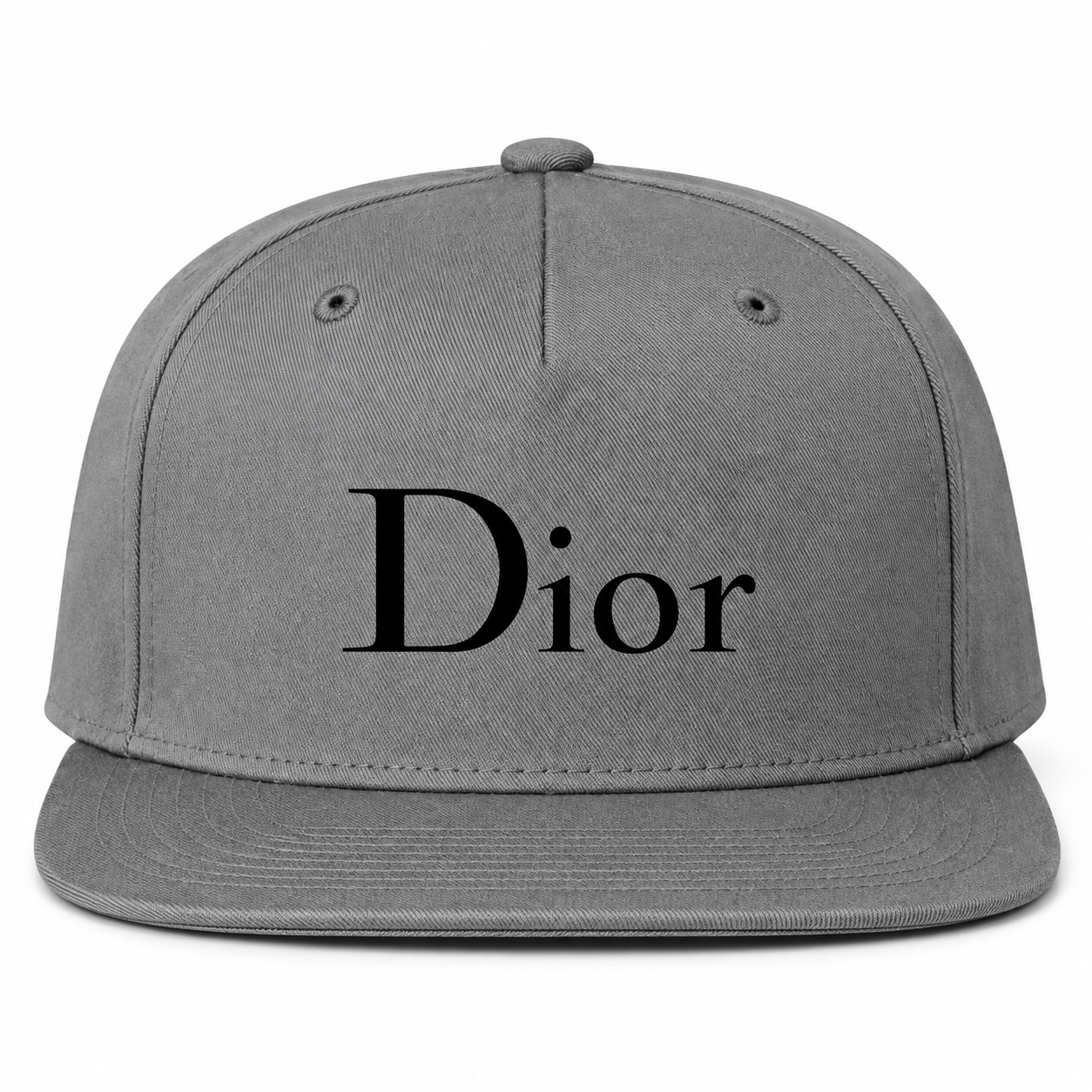 Dior Snapback Hat | Color: Grey | Image 4