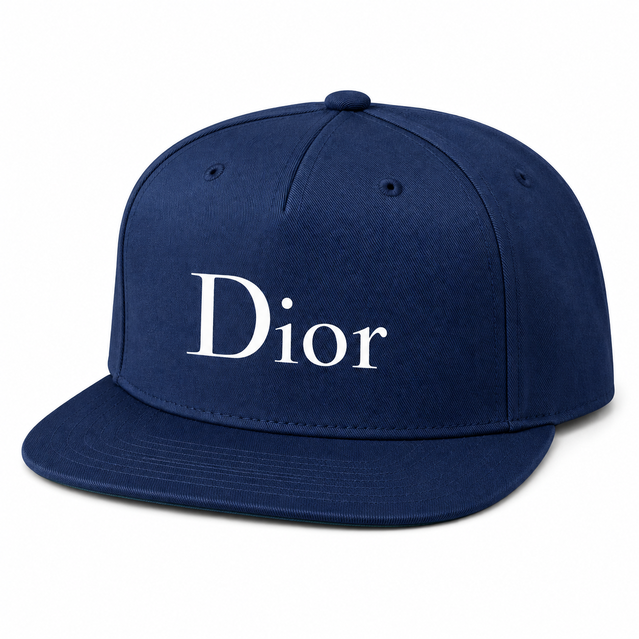 Dior Snapback Hat | Color: Navy | Image 3