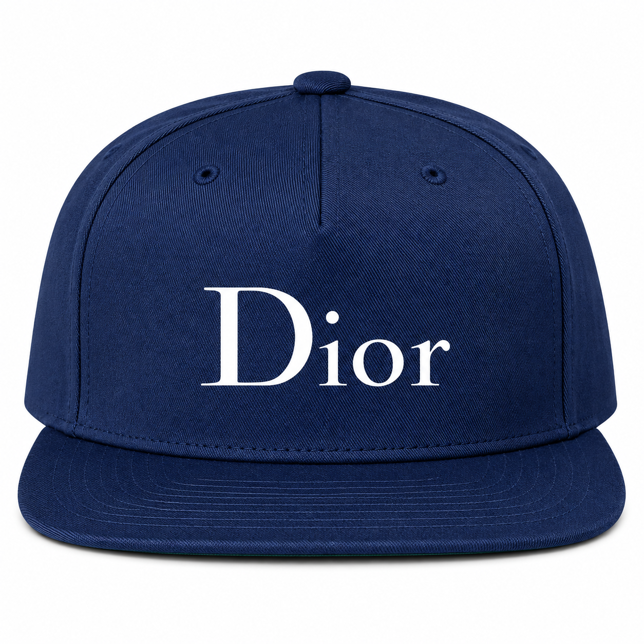 Dior Snapback Hat | Color: Navy | Image 4