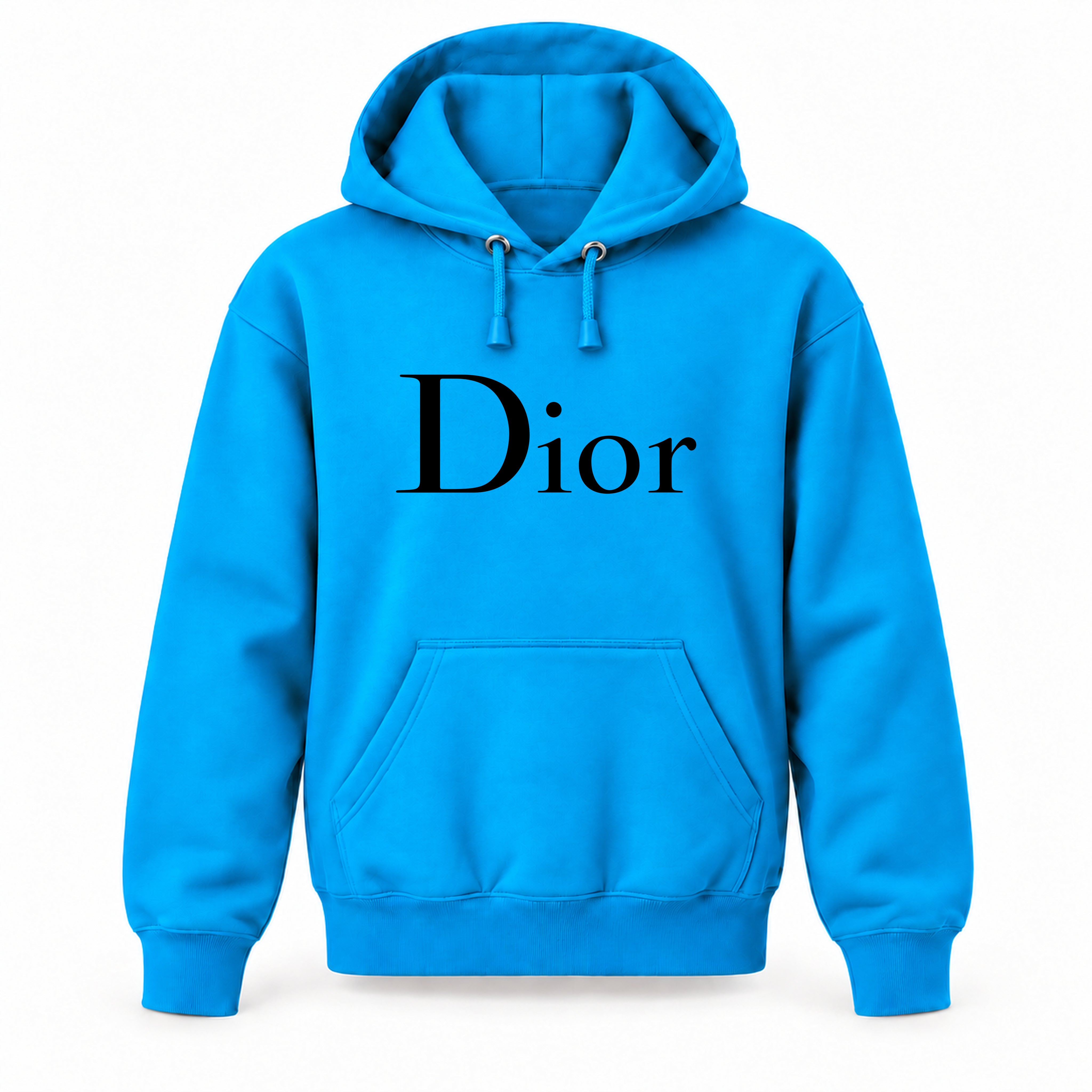 Dior Youth Large Hoodie – Ages 10–12 | Color: Turquoise