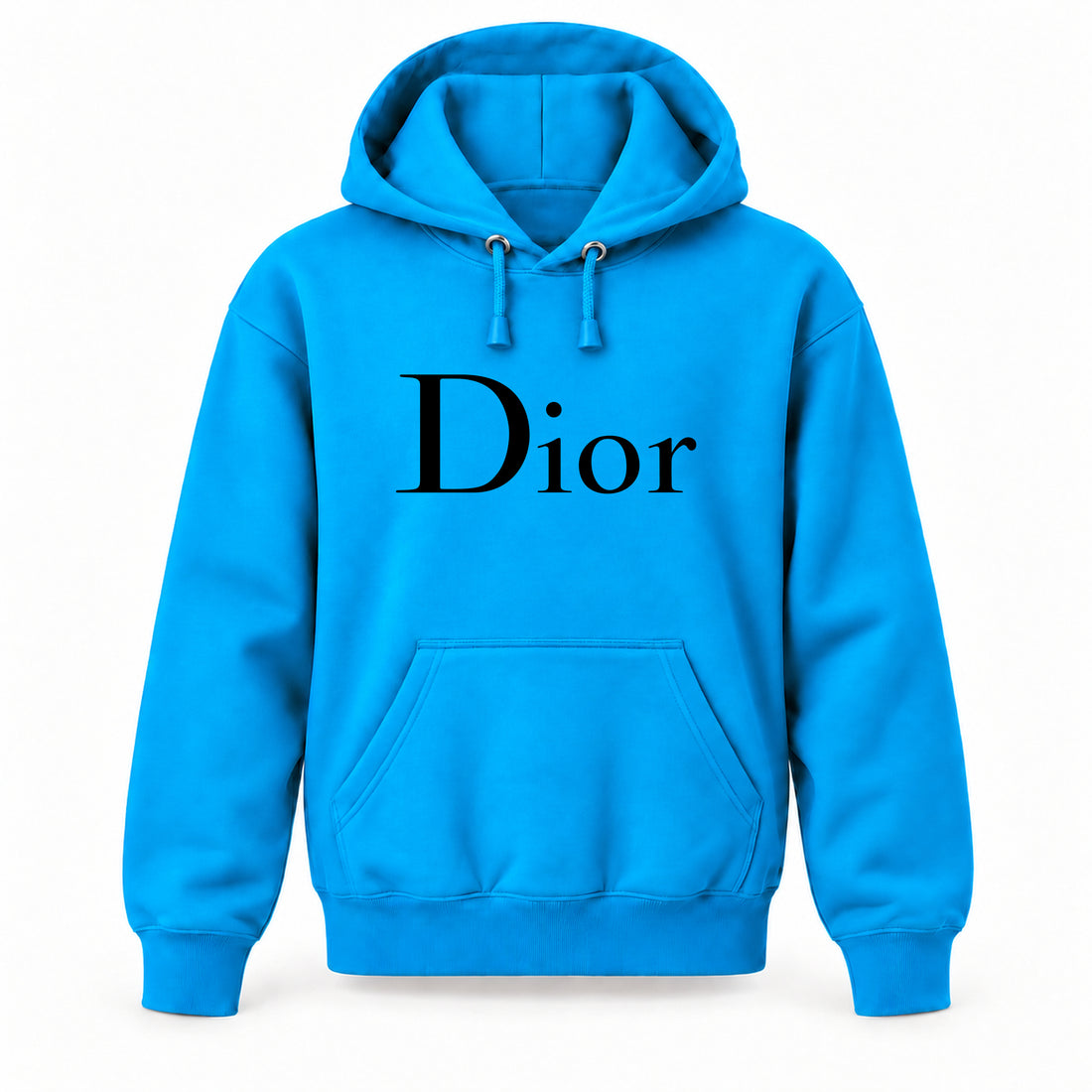 Dior Youth Large Hoodie – Ages 10–12 | Color: Turquoise
