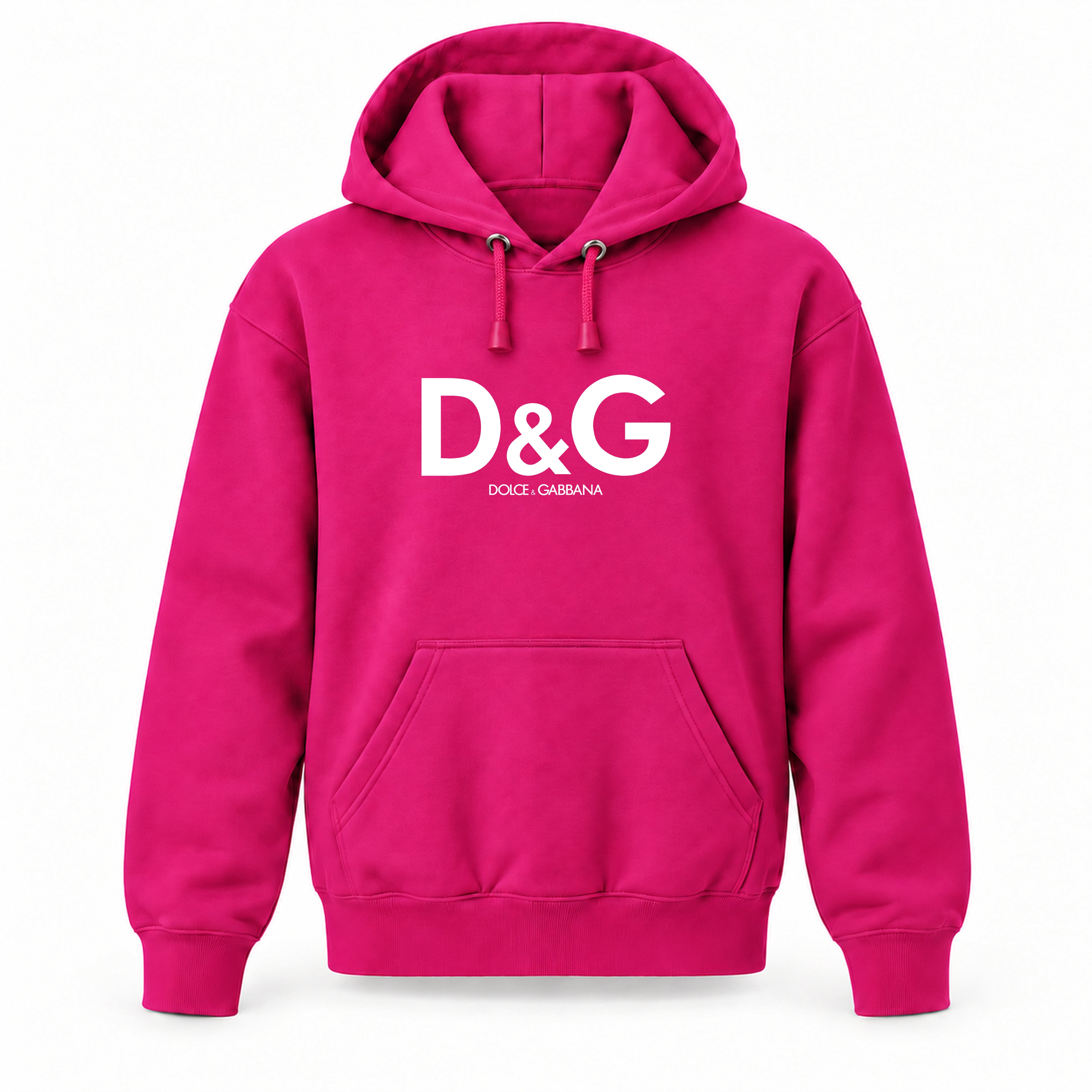 Dolce and Gabbana - Youth Large Hoodie (Ages 10–12) | Color: Hot Pink
