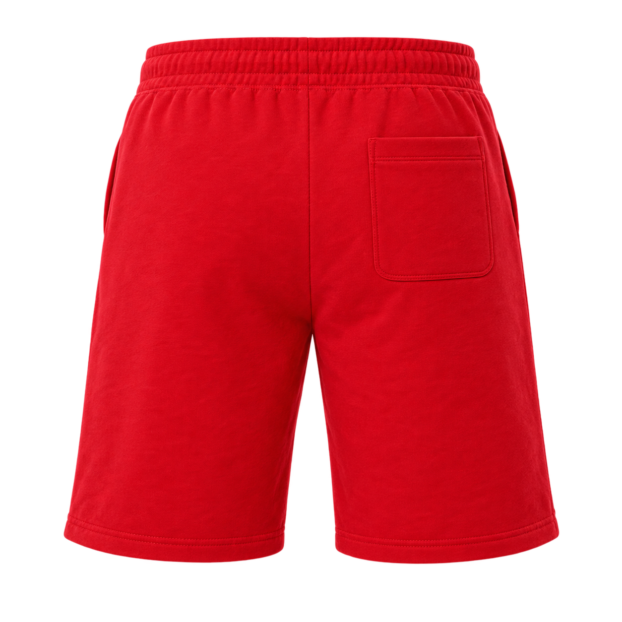 Men's Dolce and Gabbana Athletic Fleece Shorts - Red - Image 5