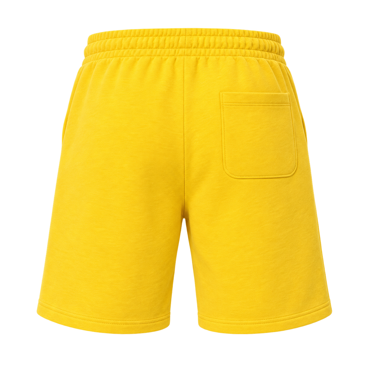 Men's Dolce and Gabbana Athletic Fleece Shorts - Yellow - Image 5