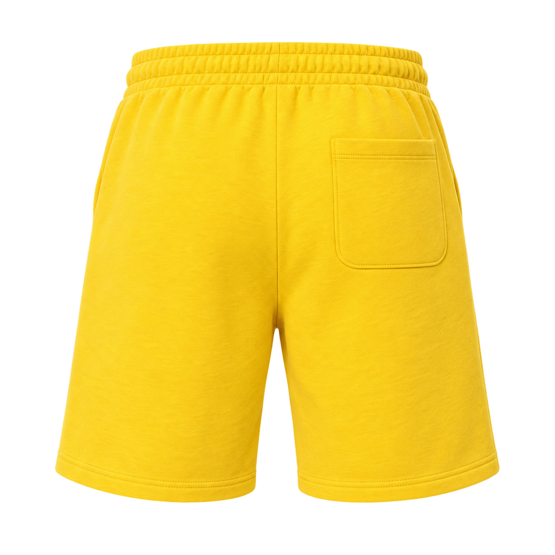 Men's Dolce and Gabbana Athletic Fleece Shorts - Yellow - Image 5