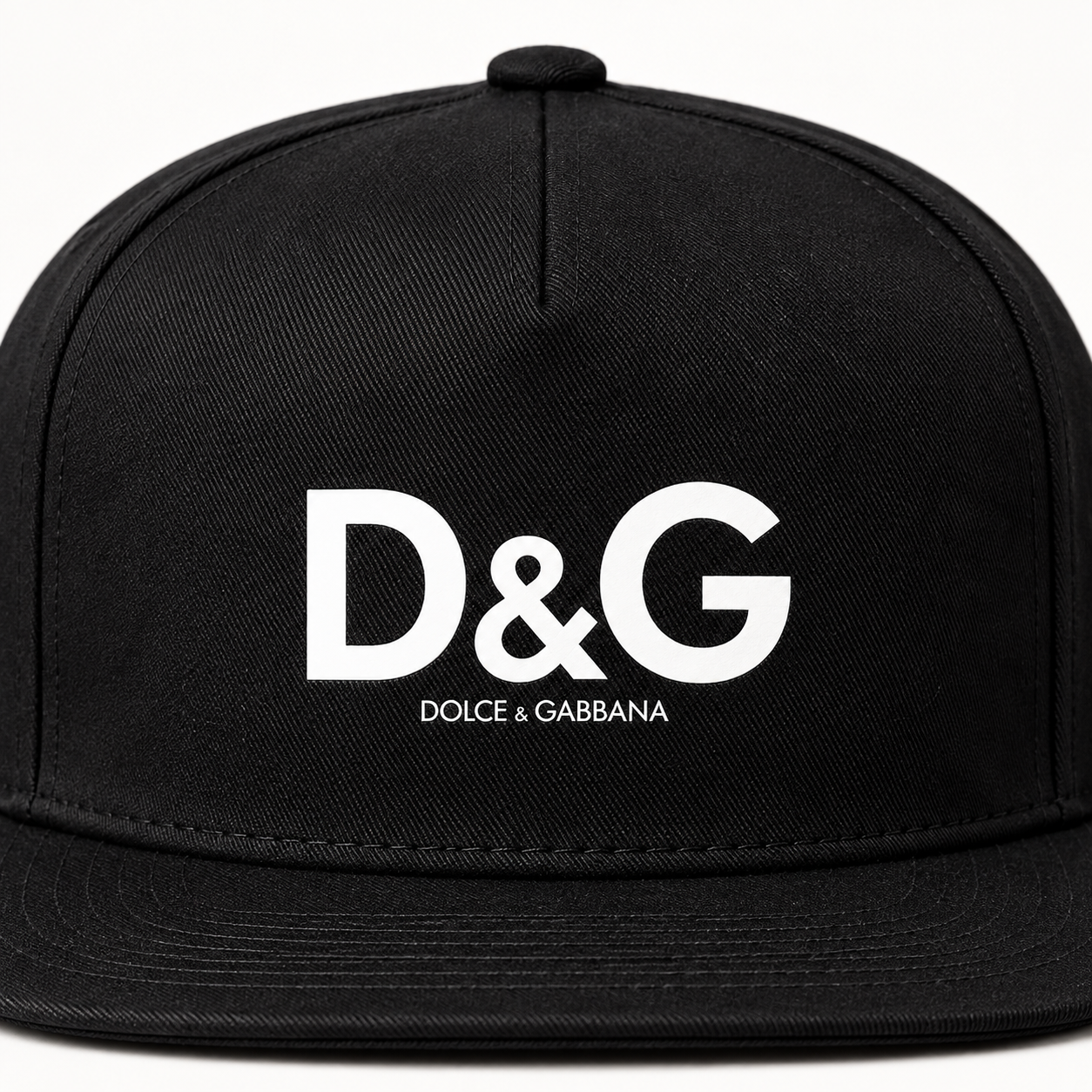 Dolce and Gabbana Snapback Hat - Black - Image 3