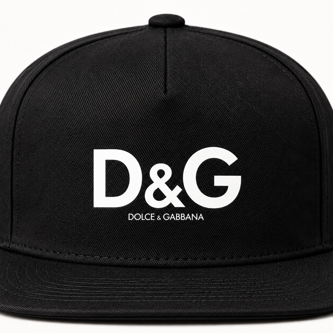 Dolce and Gabbana Snapback Hat - Black - Image 3