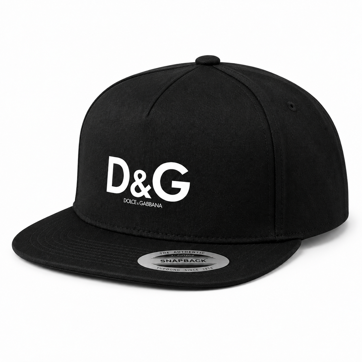 Dolce and Gabbana Snapback Hat - Black - Image 4