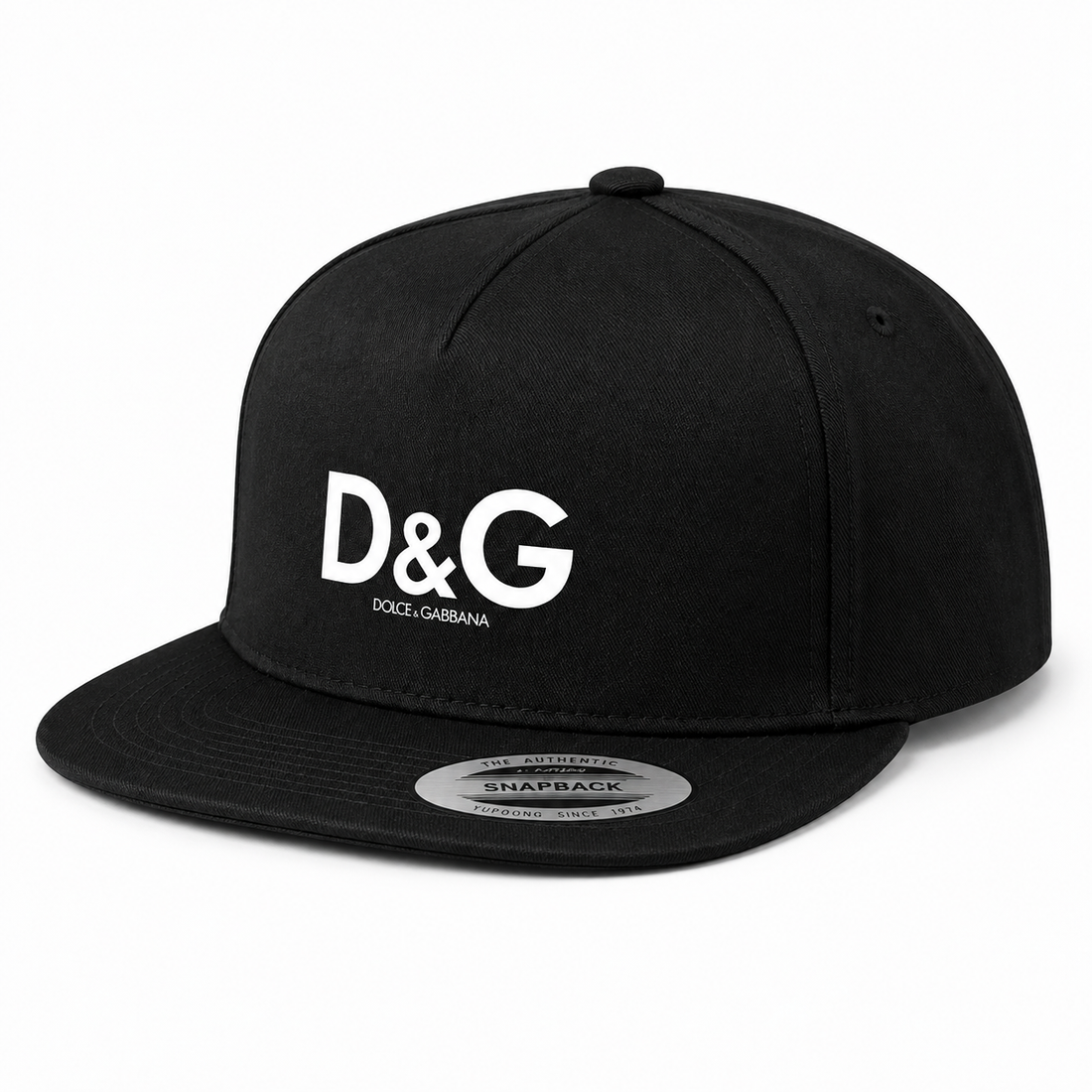 Dolce and Gabbana Snapback Hat - Black - Image 4