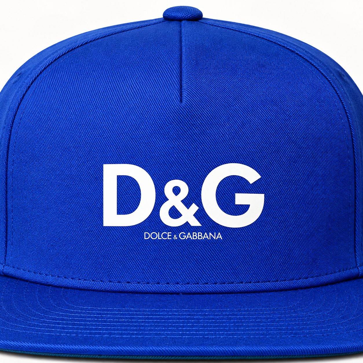 Dolce and Gabbana Snapback Hat - Blue - Image 3