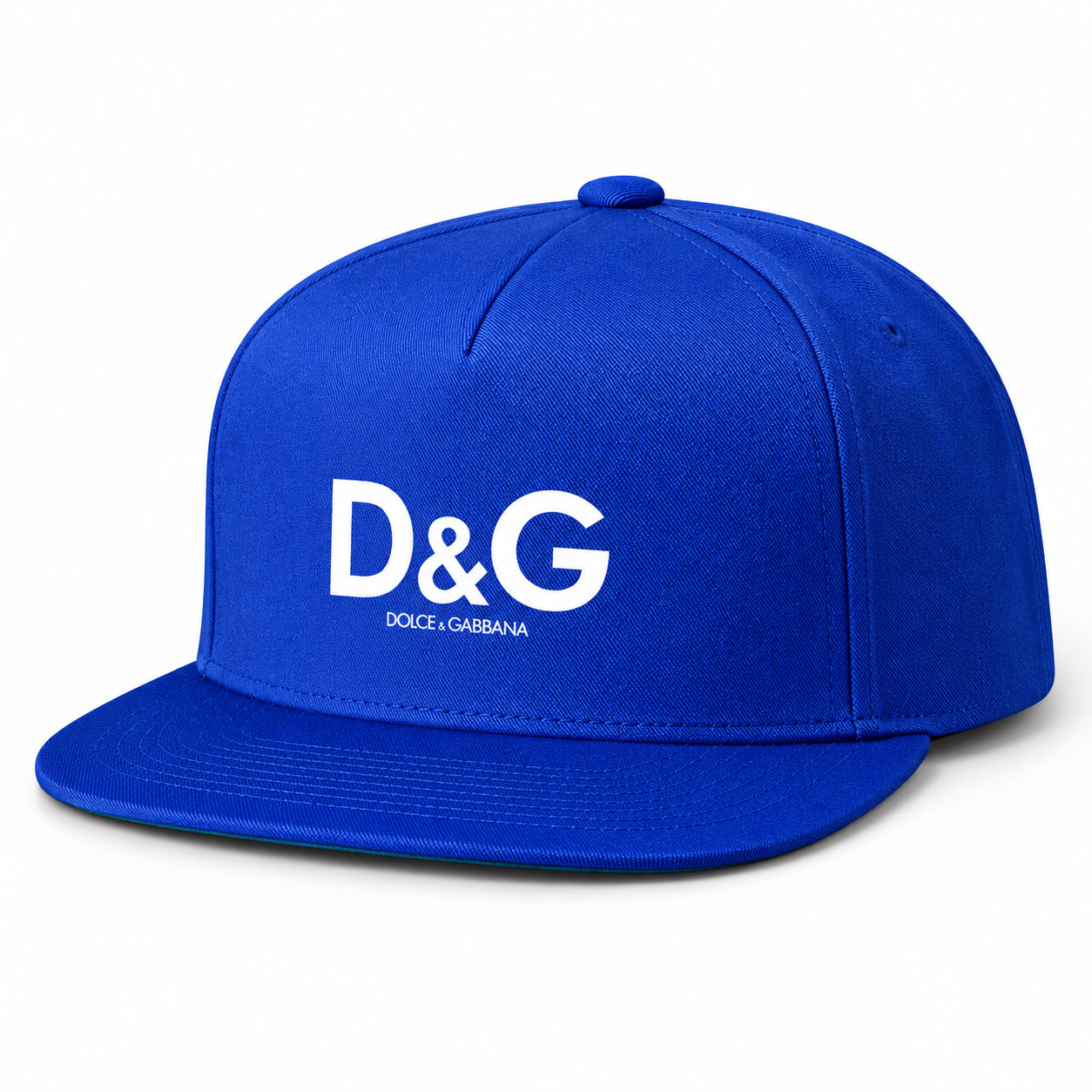 Dolce and Gabbana Snapback Hat - Blue - Image 4