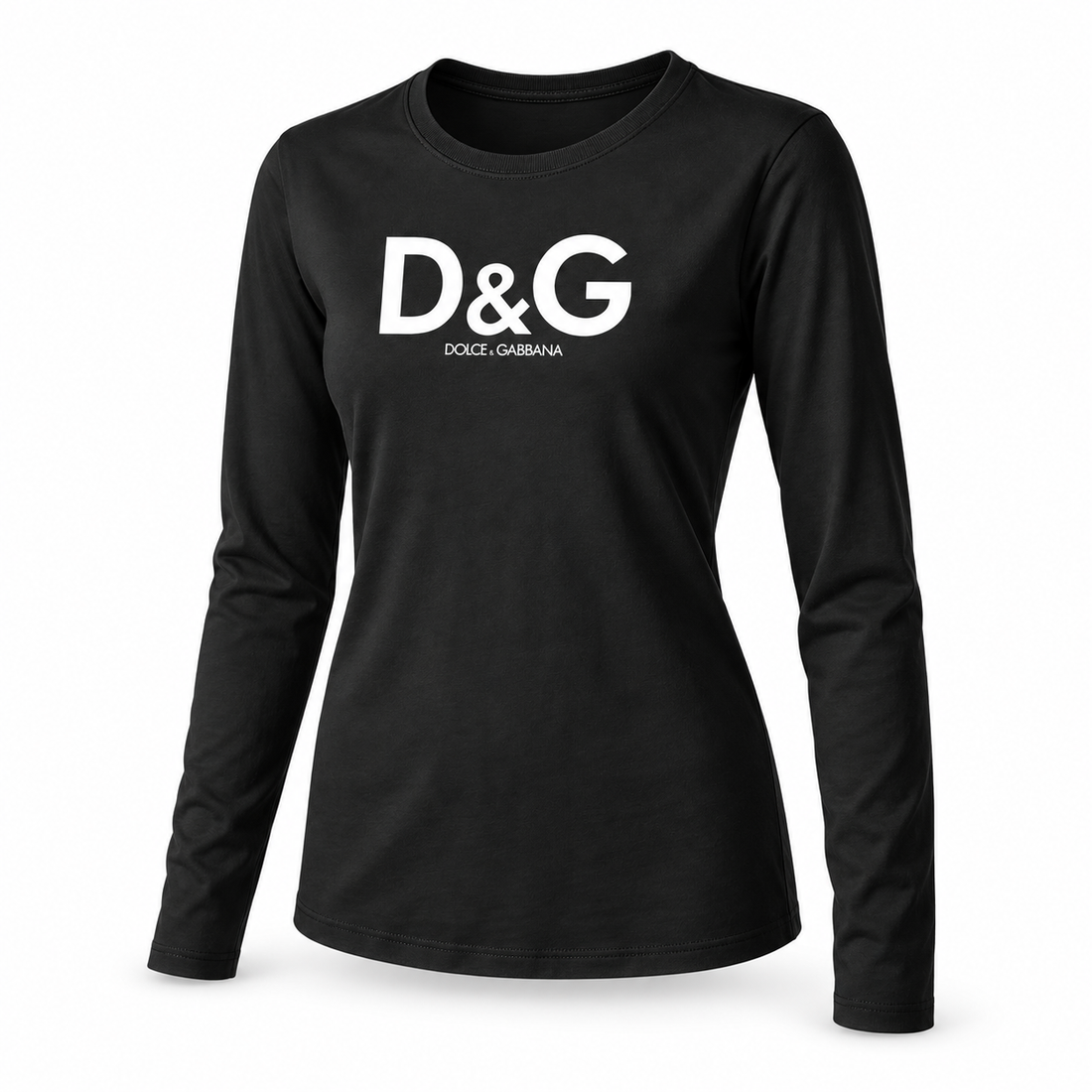 Black Women's Dolce and Gabbana long sleeve T-shirt