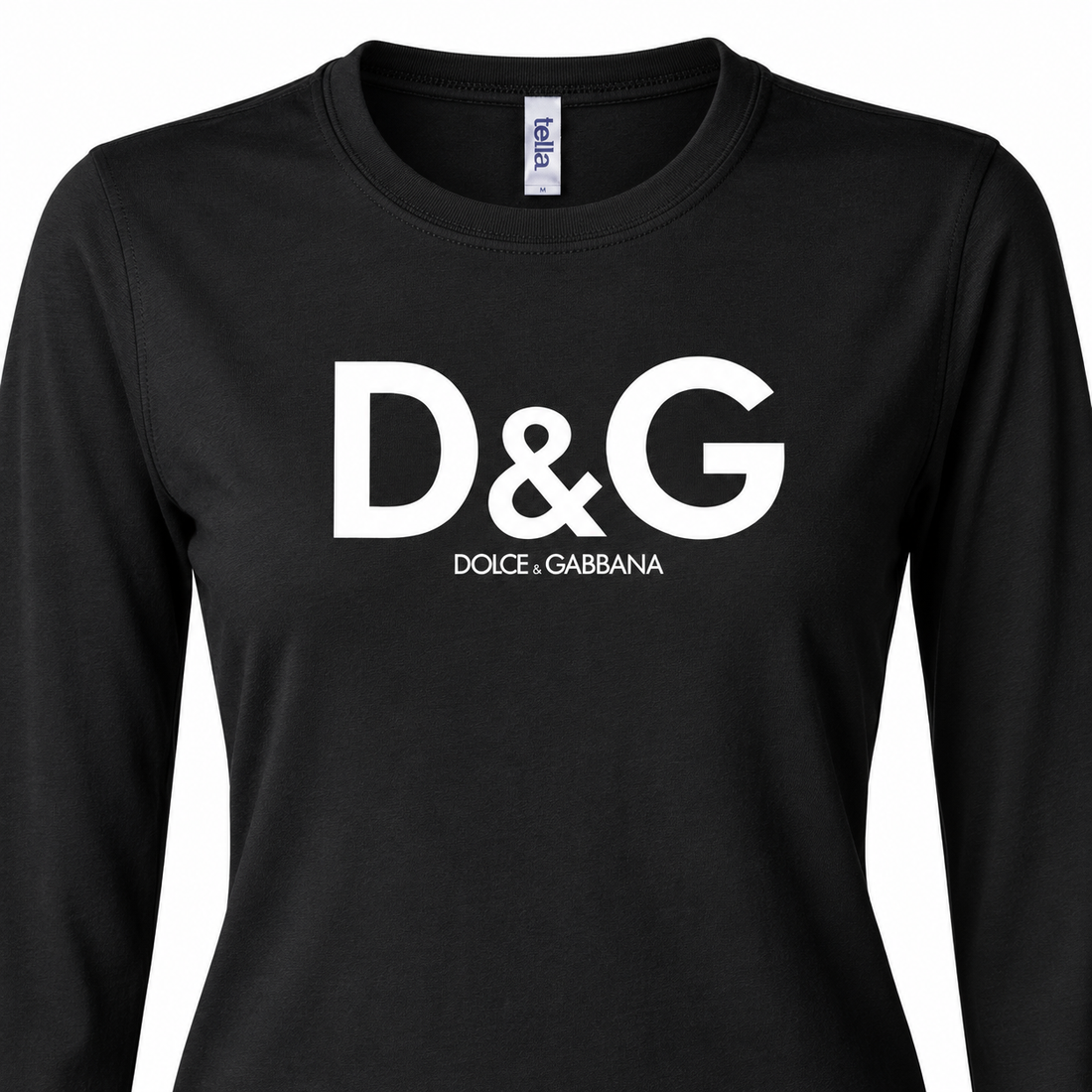 Black Women's Dolce and Gabbana long sleeve T-shirt