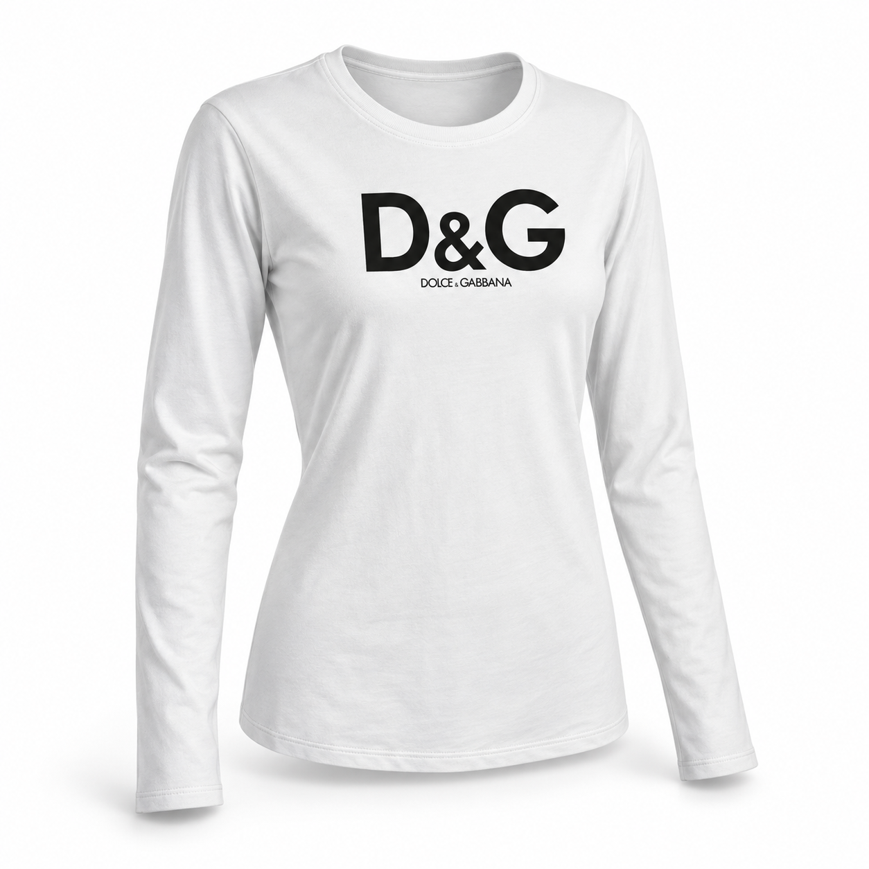 White Women's Dolce and Gabbana long sleeve T-shirt