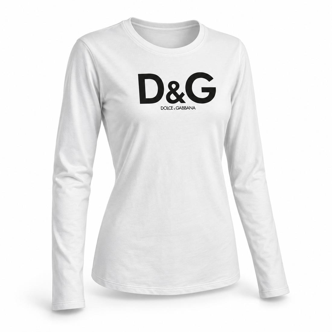 White Women's Dolce and Gabbana long sleeve T-shirt