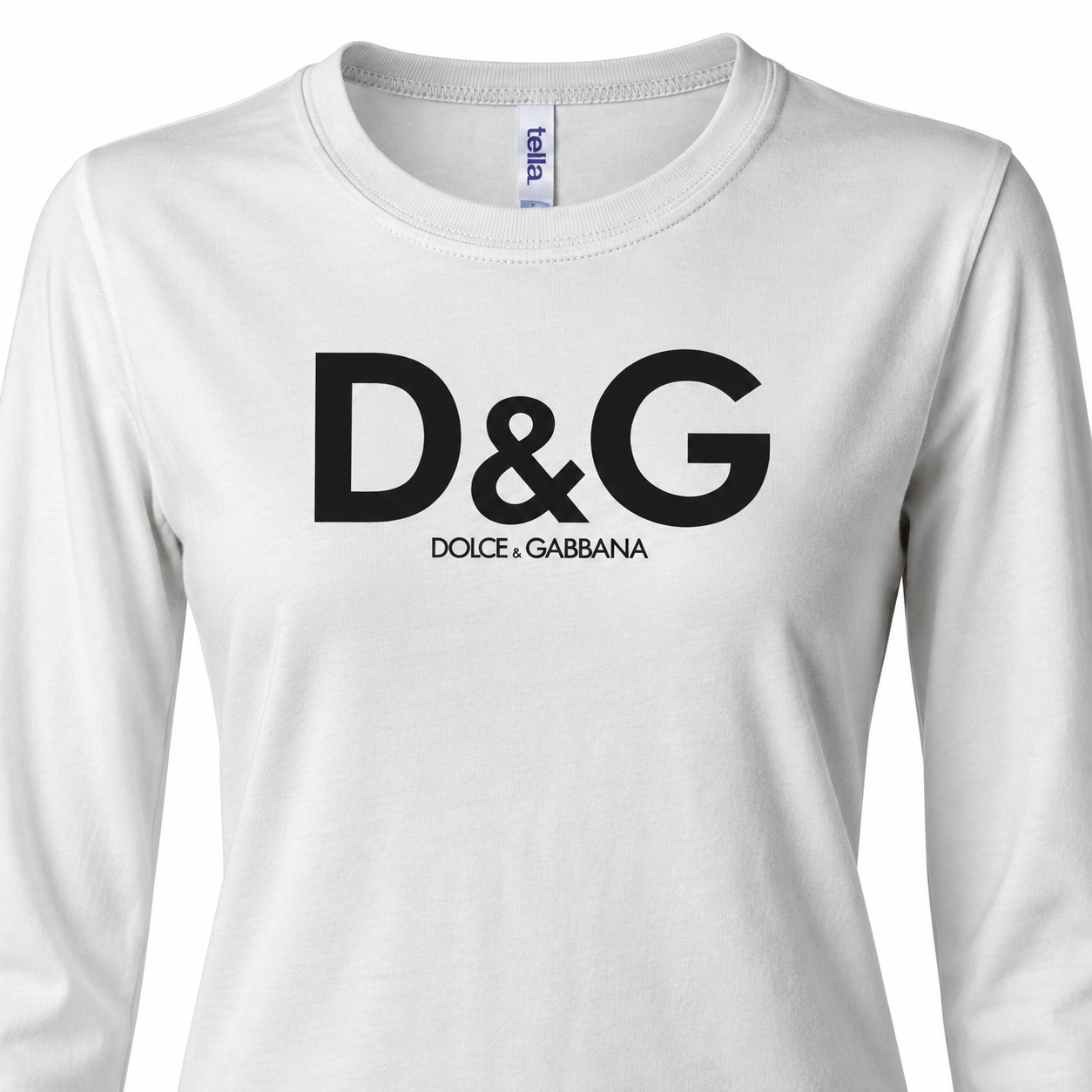 White Women's Dolce and Gabbana long sleeve T-shirt