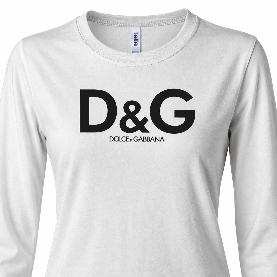 White Women's Dolce and Gabbana long sleeve T-shirt