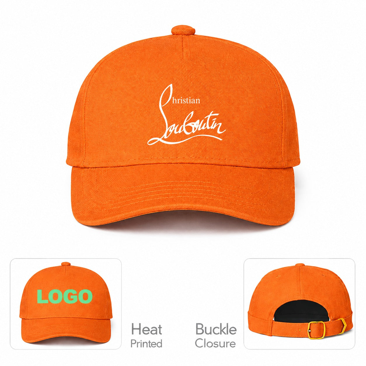 Christian Louboutin Dad Baseball Cap Hat