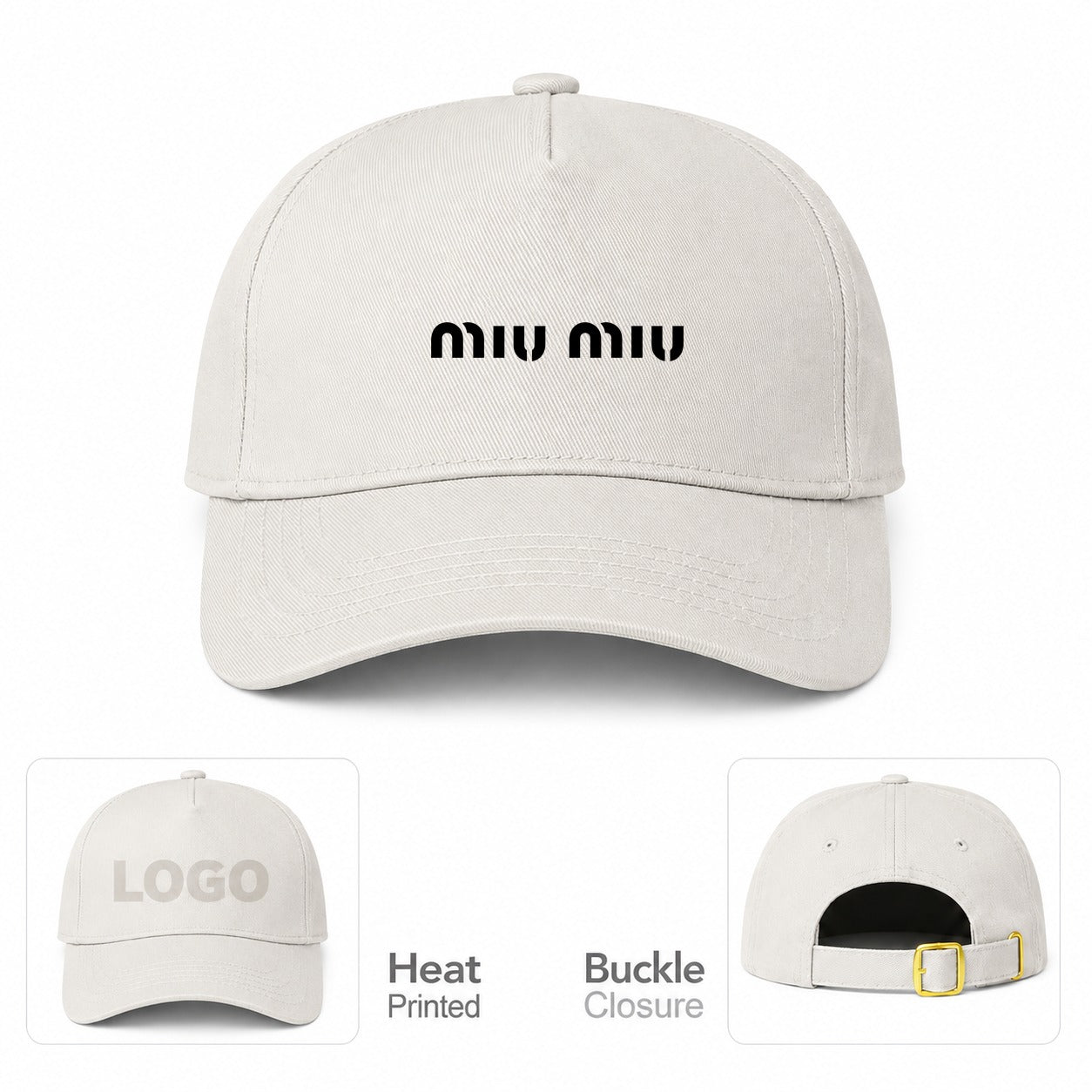 Miu Miu Dad Baseball Cap Hat