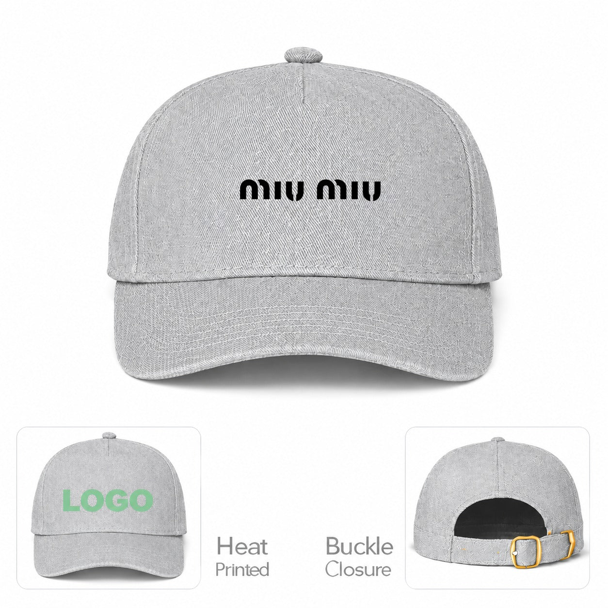 Miu Miu Dad Baseball Cap Hat
