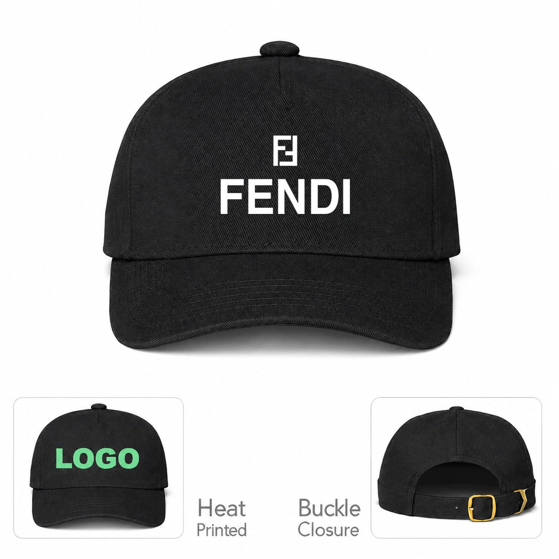 Fendi Dad Baseball Cap Hat