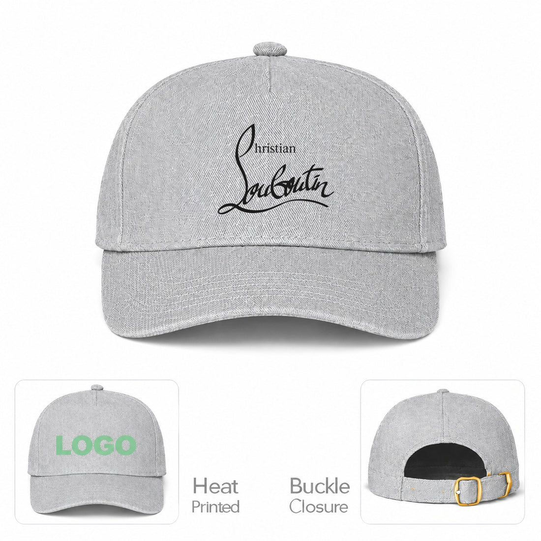 Christian Louboutin Dad Baseball Cap Hat