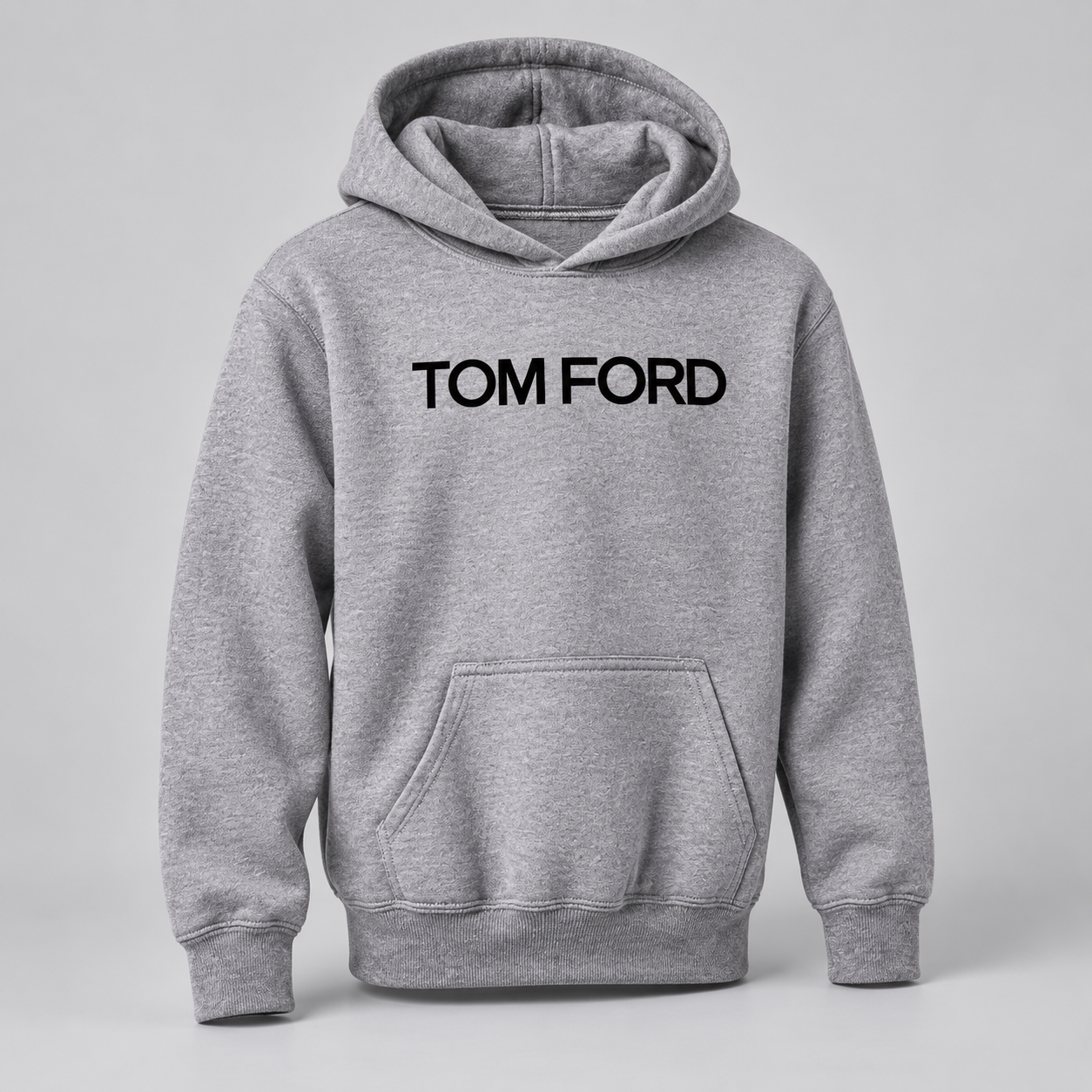Youth Kids Tom Ford Pullover Hoodie | Color: Grey | View 1
