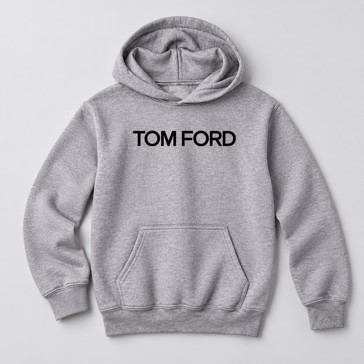 Youth Kids Tom Ford Pullover Hoodie | Color: Grey | View 5