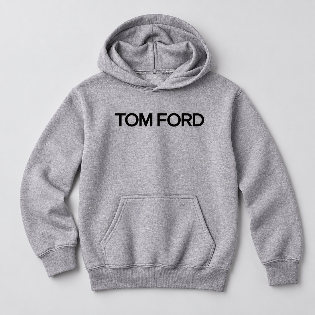 Youth Kids Tom Ford Pullover Hoodie | Color: Grey | View 5