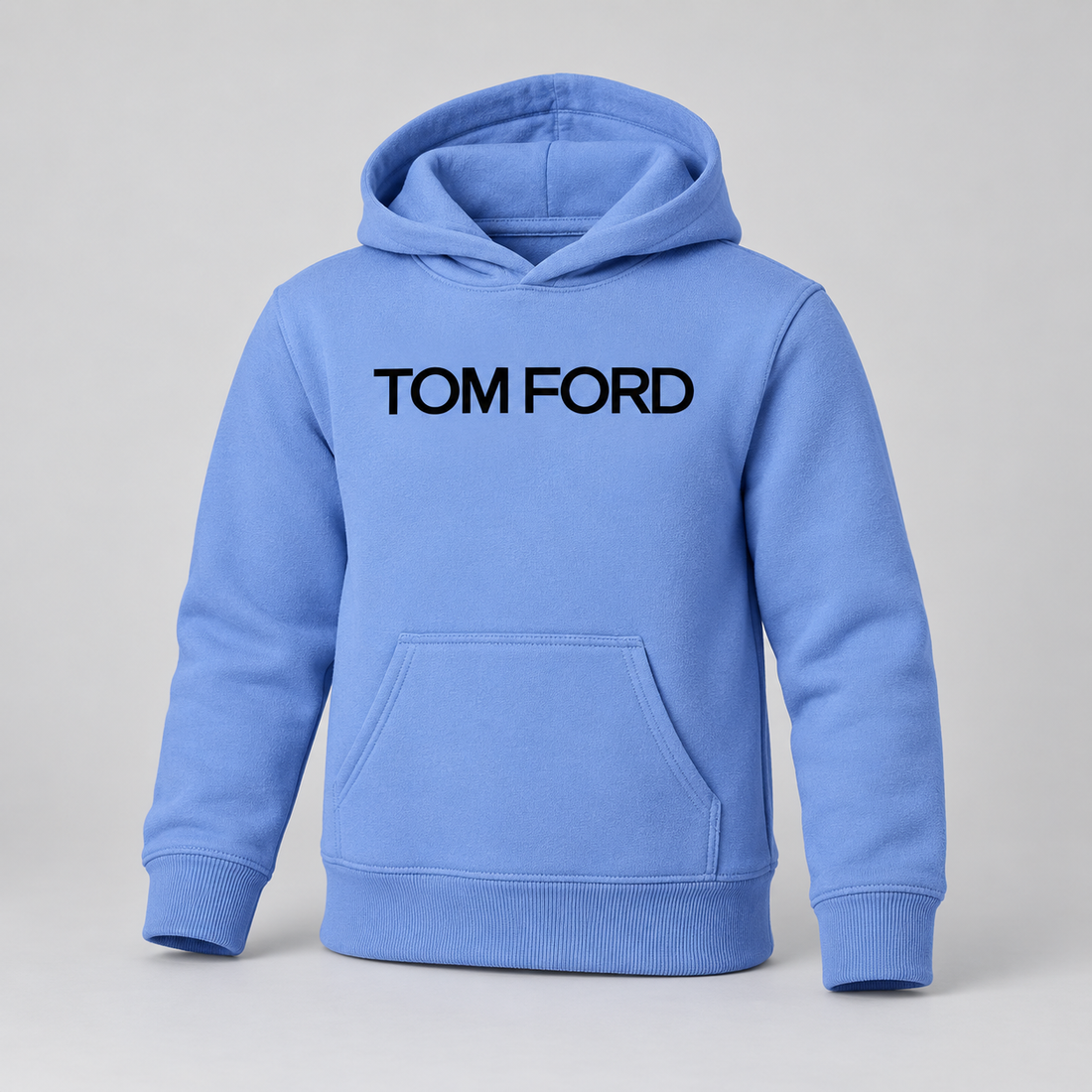 Youth Kids Tom Ford Pullover Hoodie | Color: Sky Blue | View 1