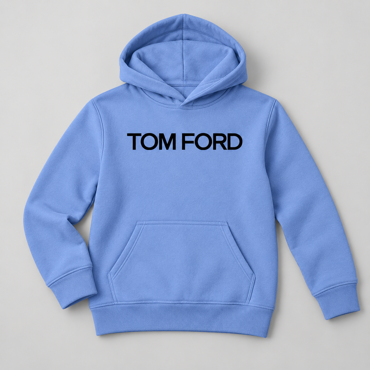 Youth Kids Tom Ford Pullover Hoodie | Color: Sky Blue | View 5