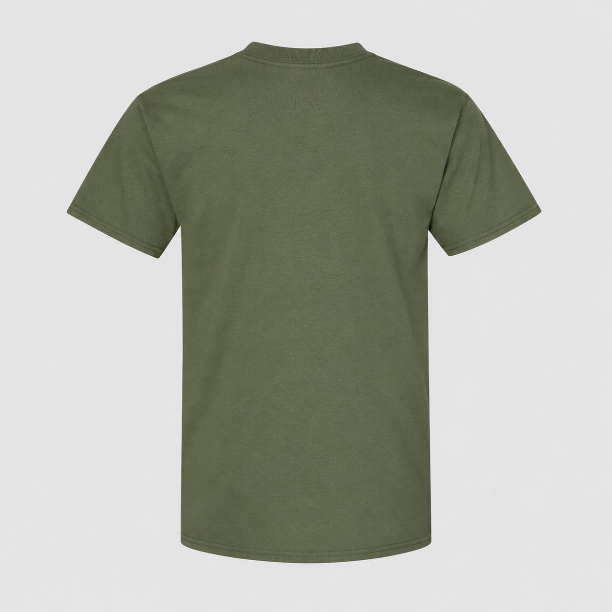 Youth Kids Tom Ford Cotton T-Shirt | Color: Army Green | View 2