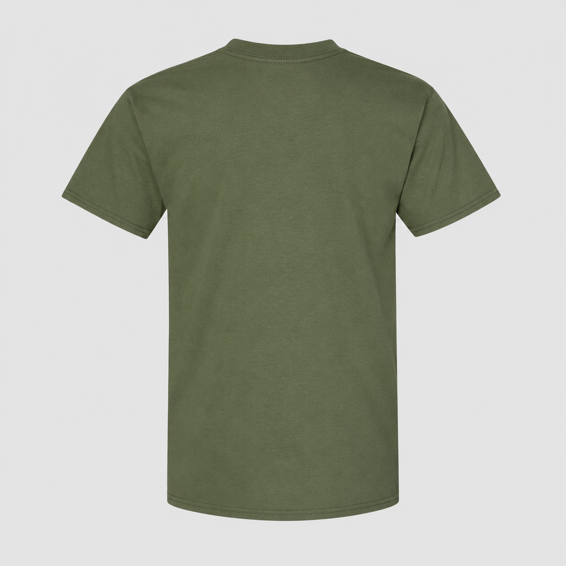 Youth Kids Tom Ford Cotton T-Shirt | Color: Army Green | View 2