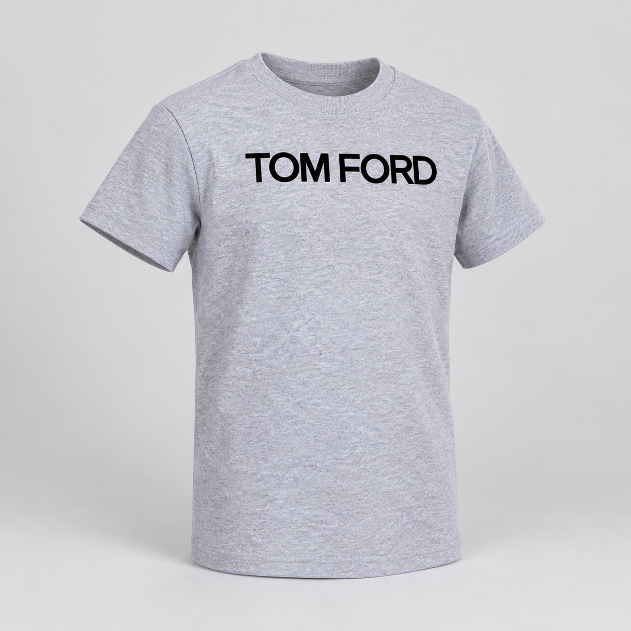 Youth Kids Tom Ford Cotton T-Shirt | Color: Grey | View 1