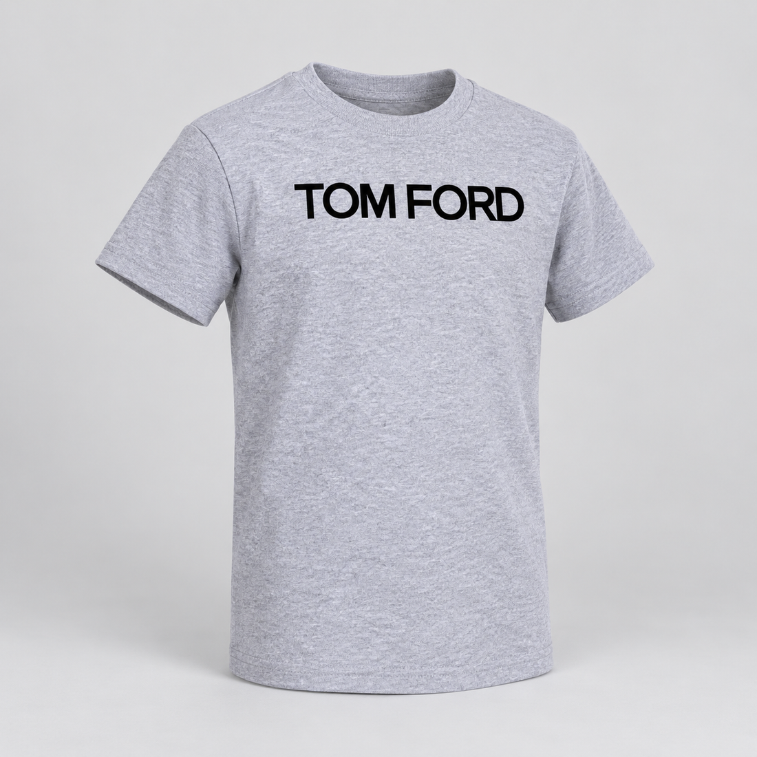 Youth Kids Tom Ford Cotton T-Shirt | Color: Grey | View 1