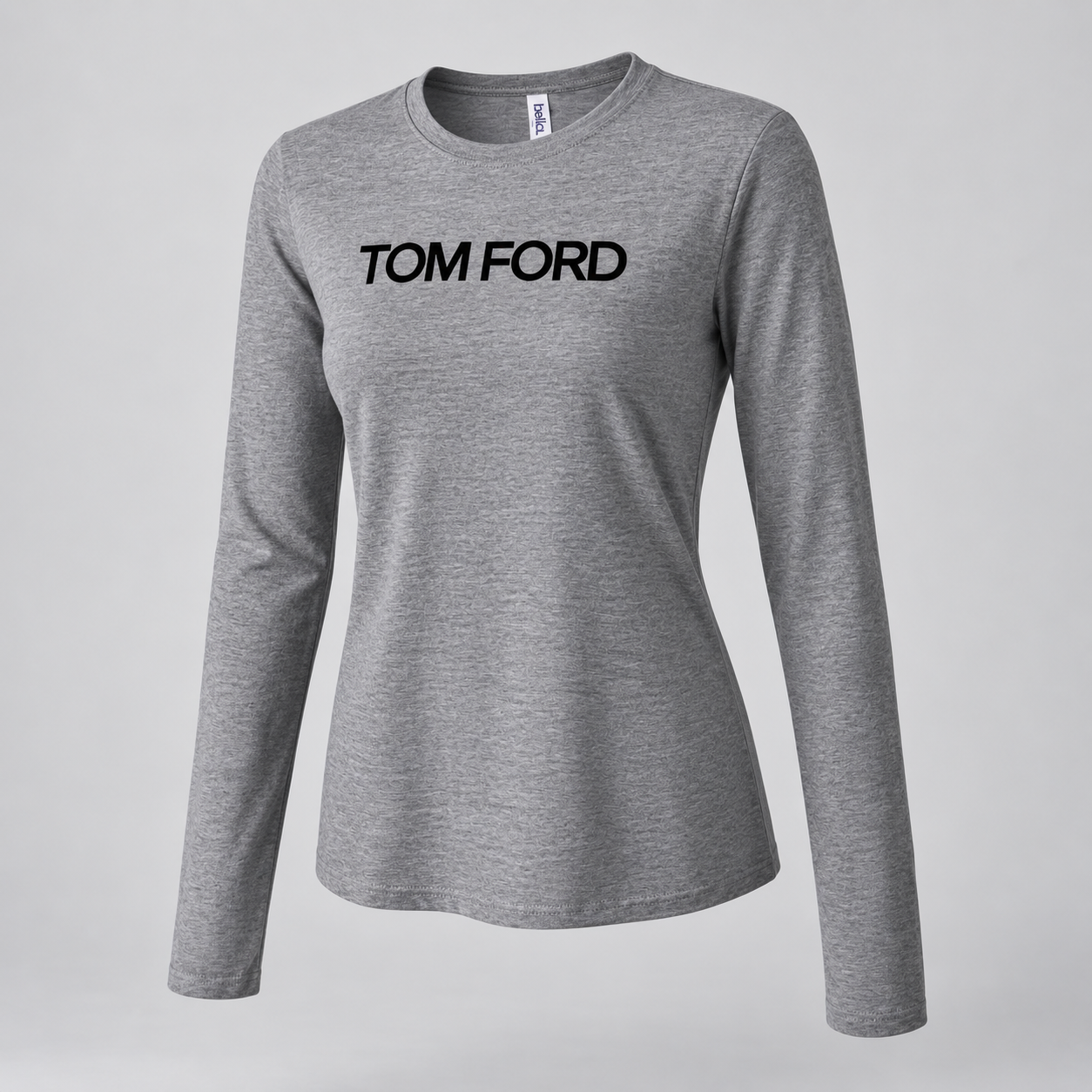 Women's Tom Ford Long Sleeve T-Shirt | Color: Grey | View 1