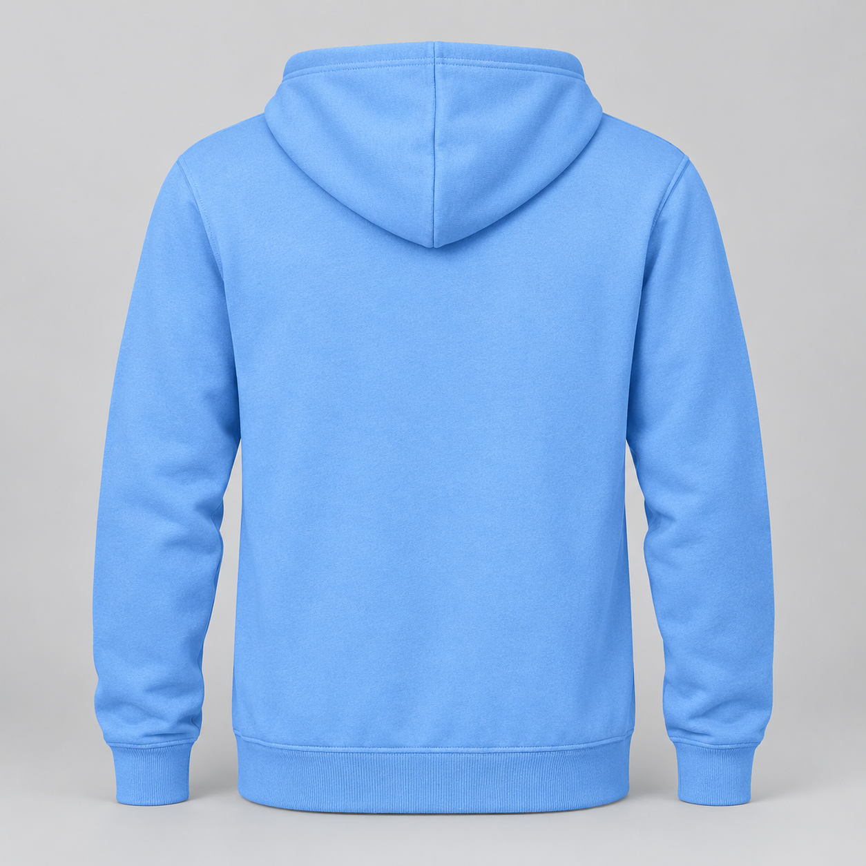 Men's Tom Ford Zipper Hoodie | Color: Sky Blue | View 2