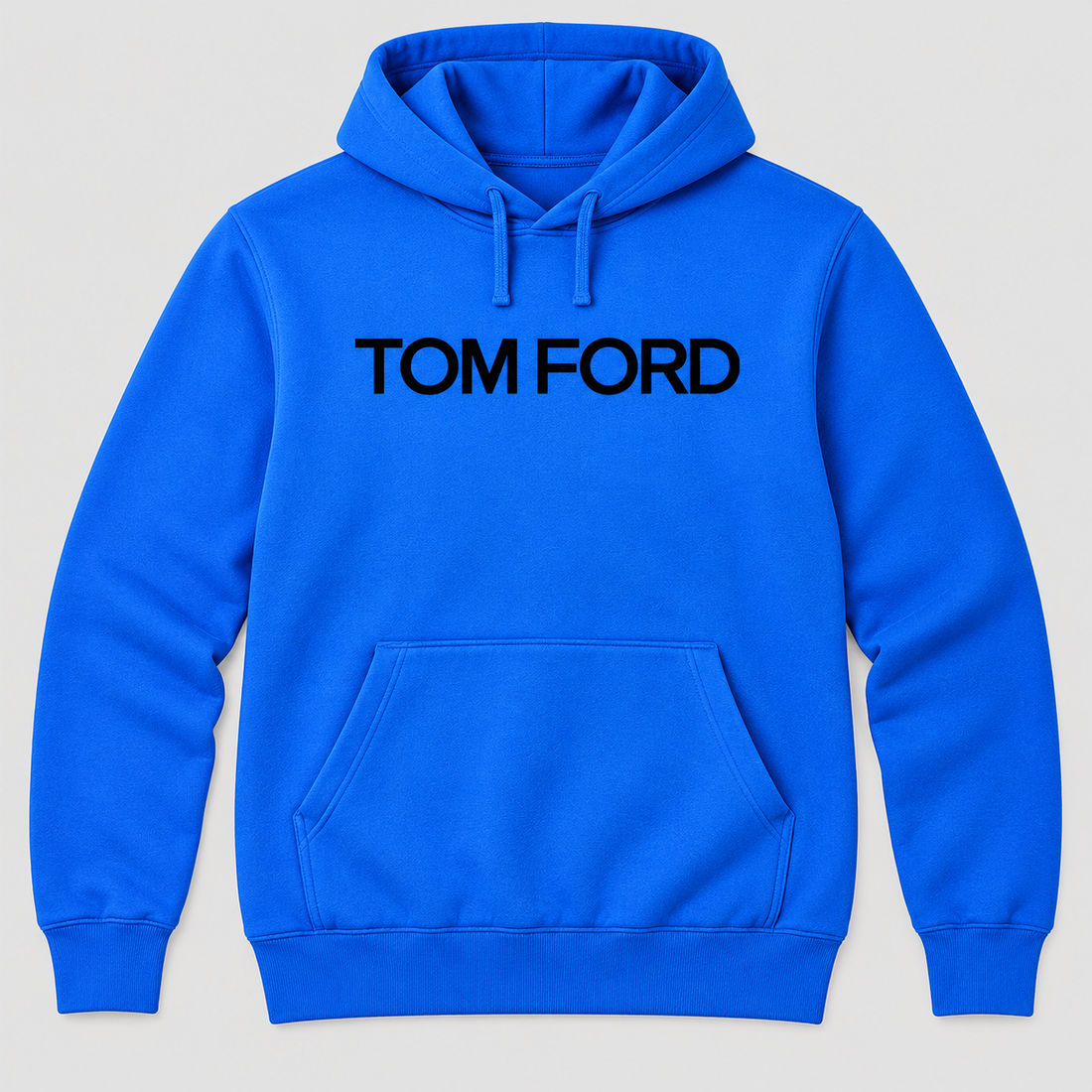 Men's Tom Ford Pullover Hoodie | Color: Azure | View 5