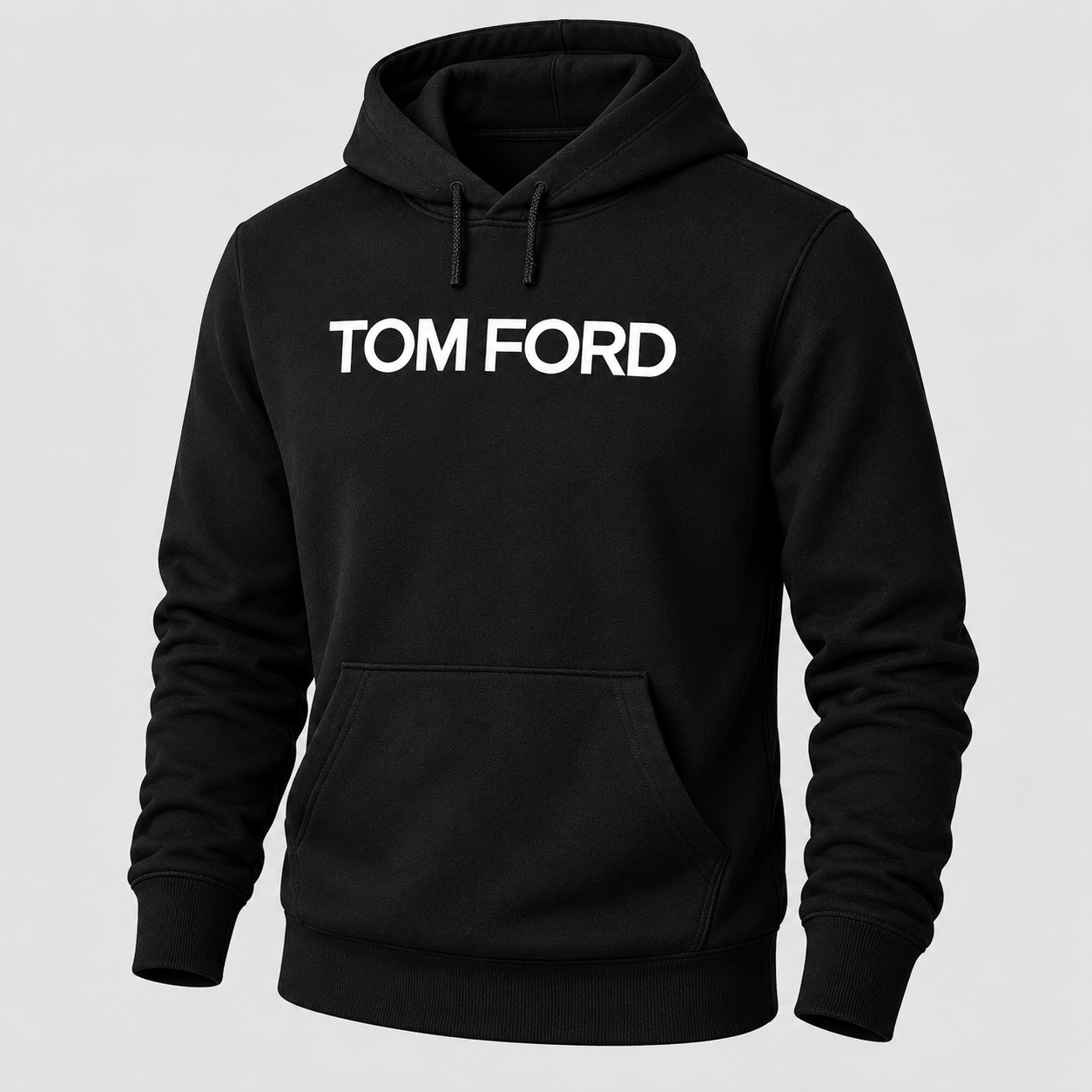 Men's Tom Ford Pullover Hoodie | Color: Black | View 1