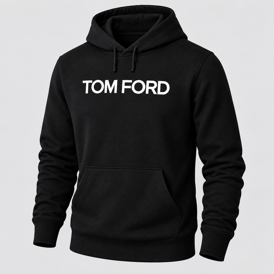 Men's Tom Ford Pullover Hoodie | Color: Black | View 1