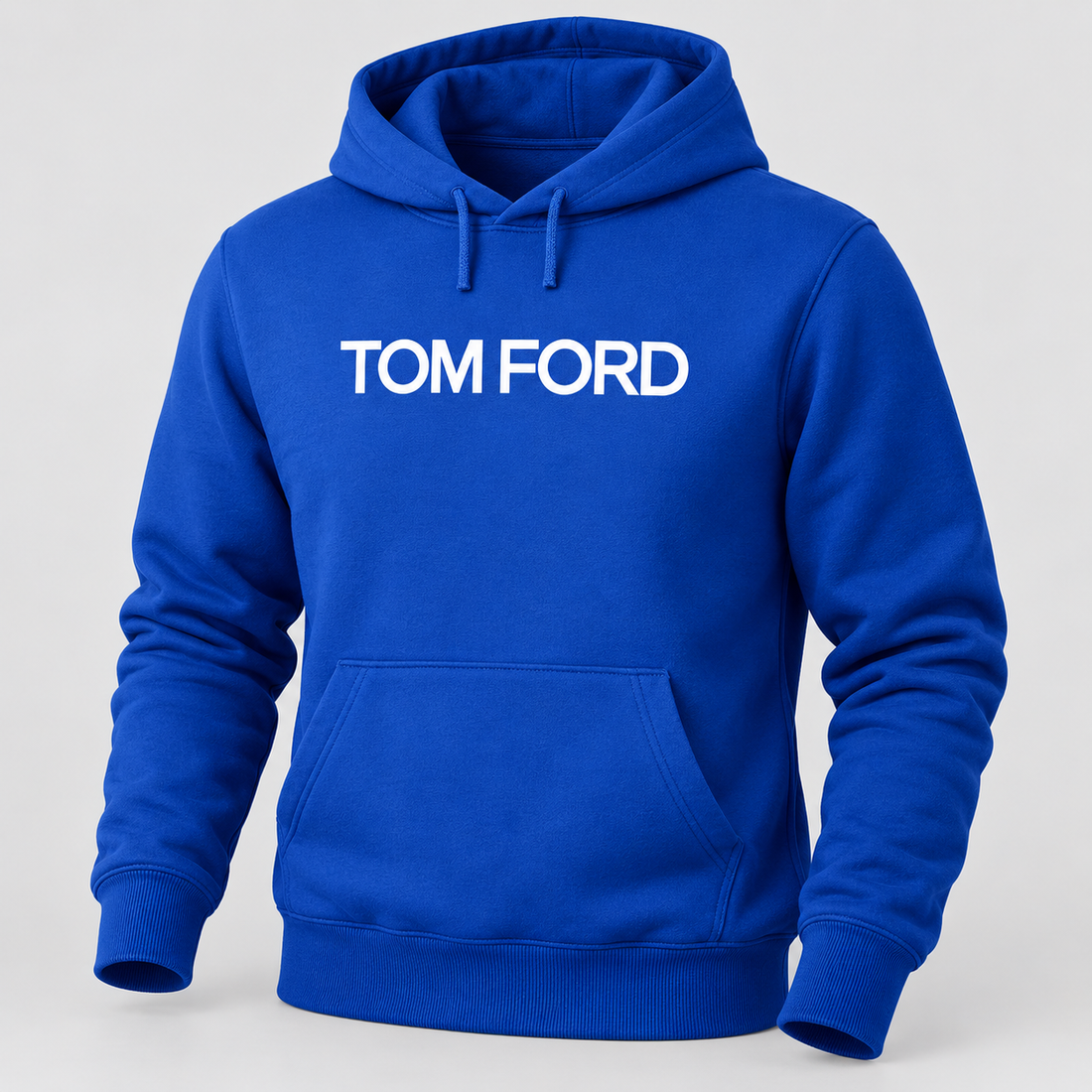 Men's Tom Ford Pullover Hoodie | Color: Blue | View 1